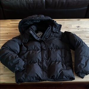 Garage Black Perfect Puff Jacket